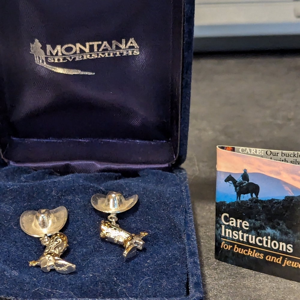 Montana Silversmith Western Dangle Earrings NIB